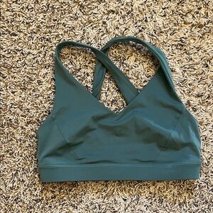Lululemon Athletica Deep Green Sports Bra